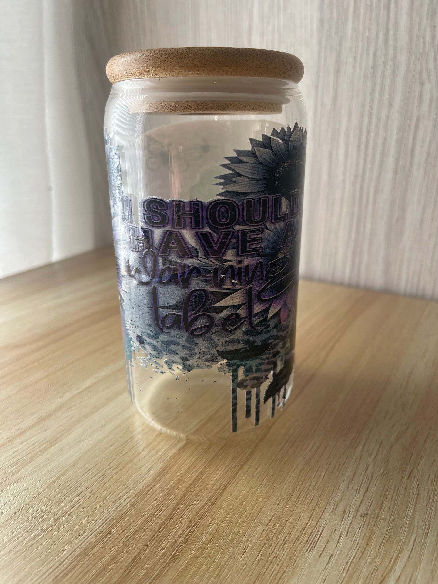 16oz Libby Glass cup