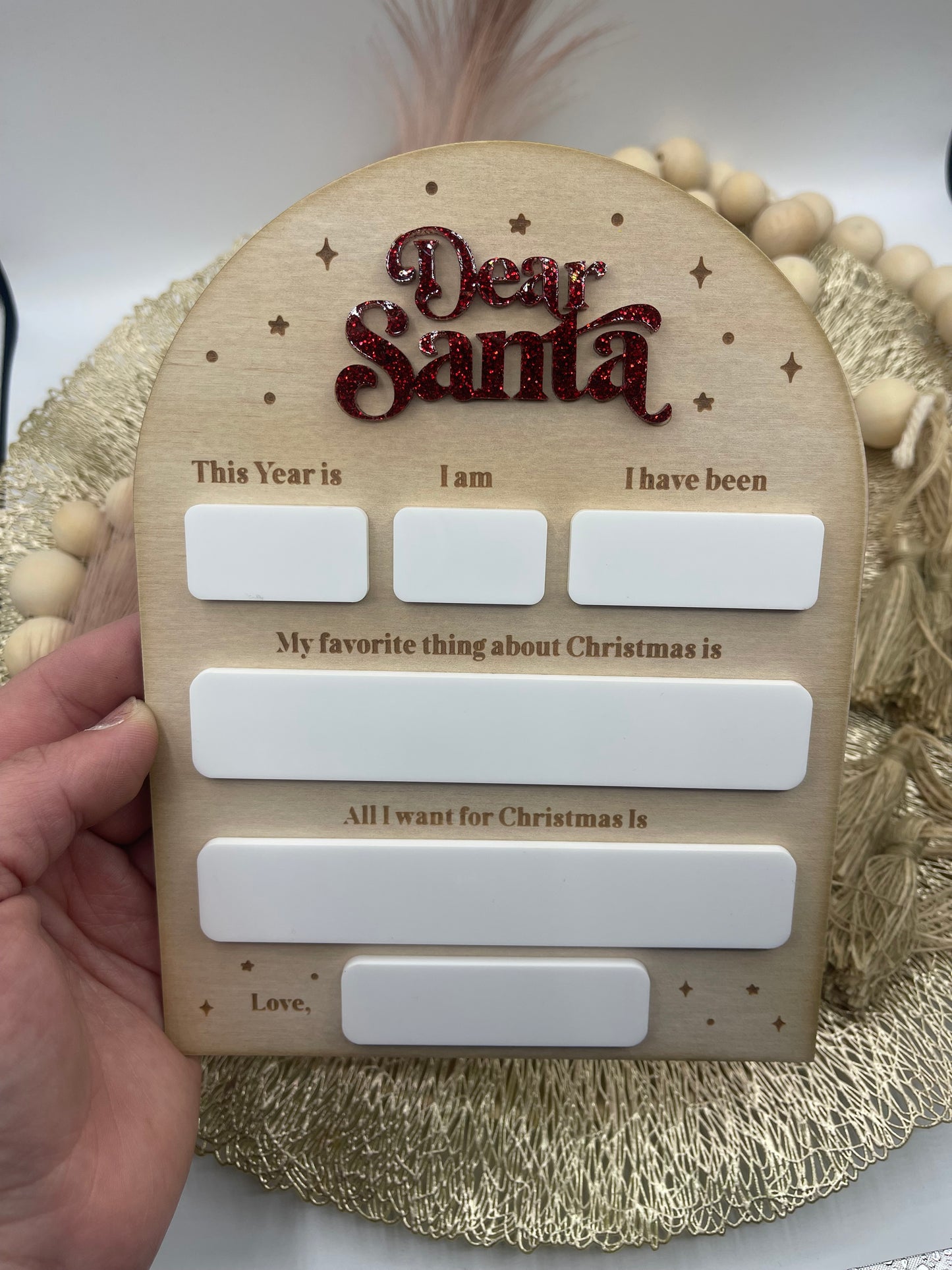 Dear Santa boards