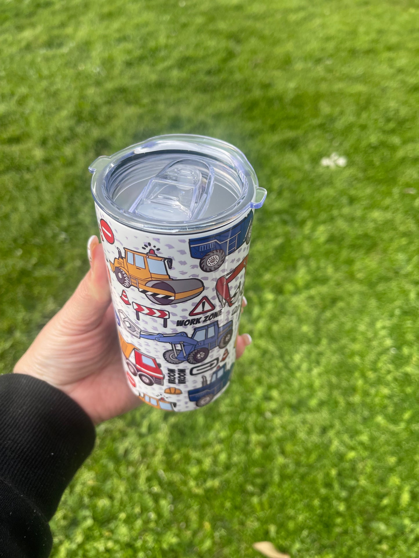 Construction tumbler