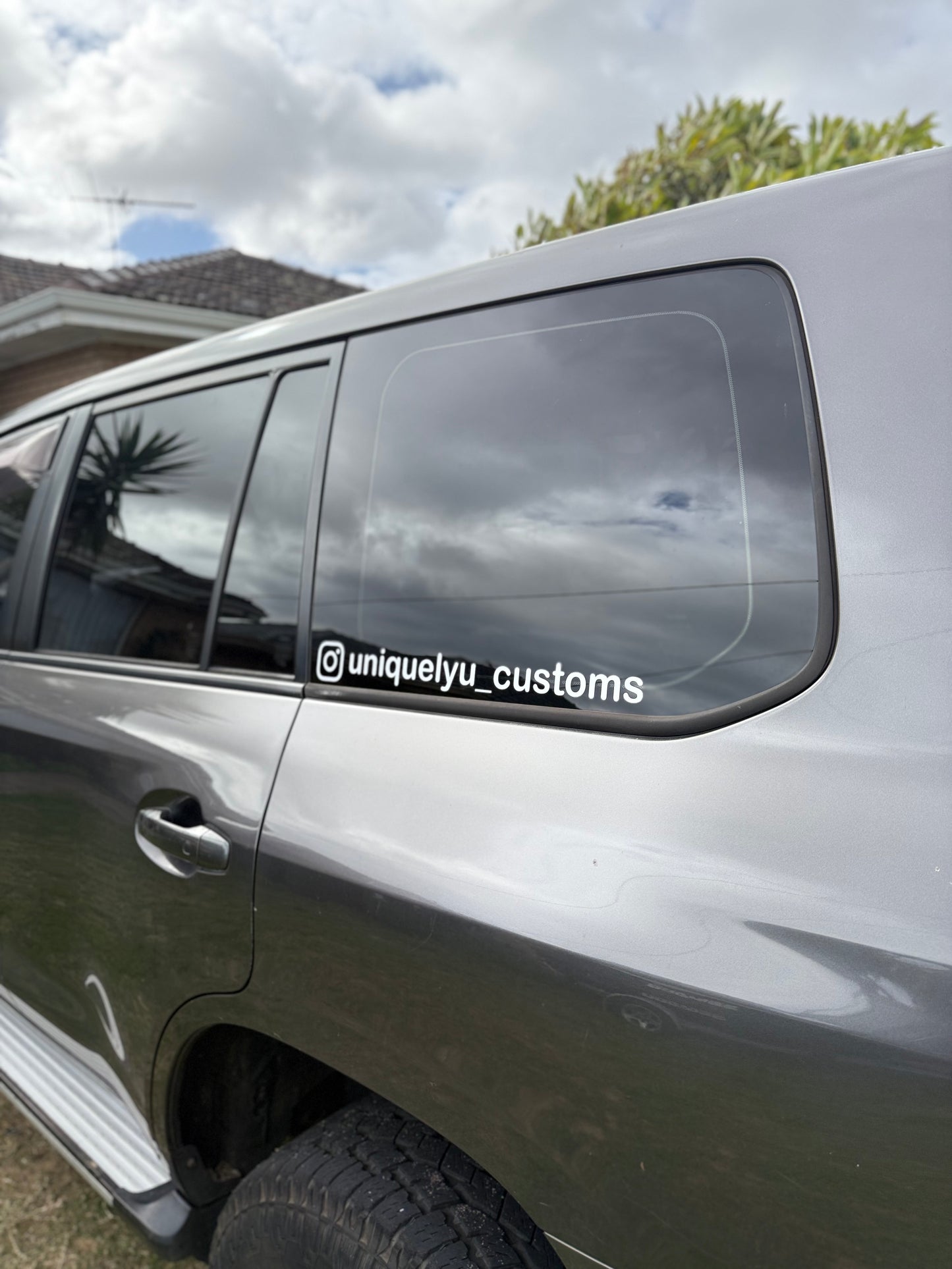Social Media Window decals