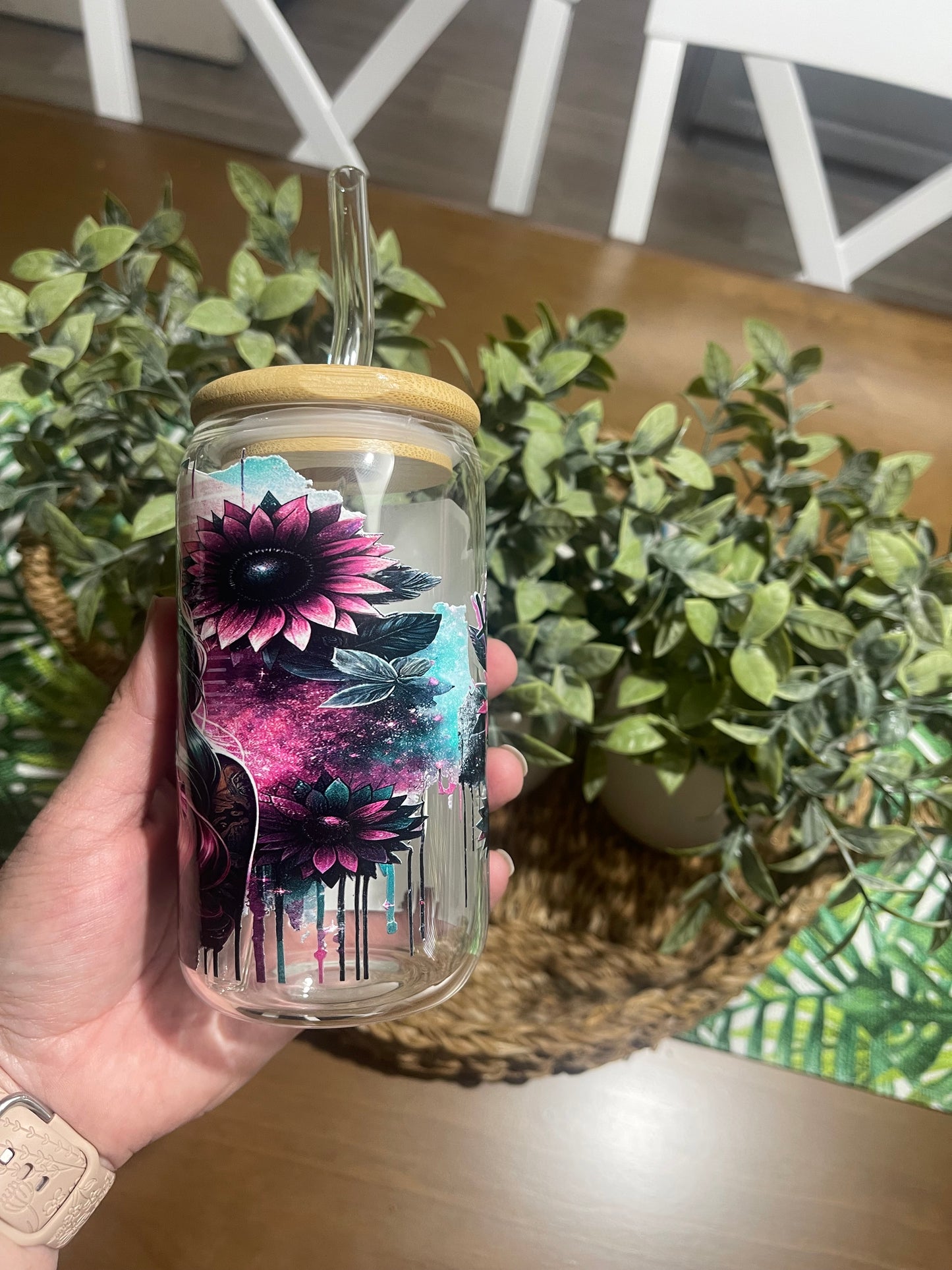 16oz Libby Glass cup