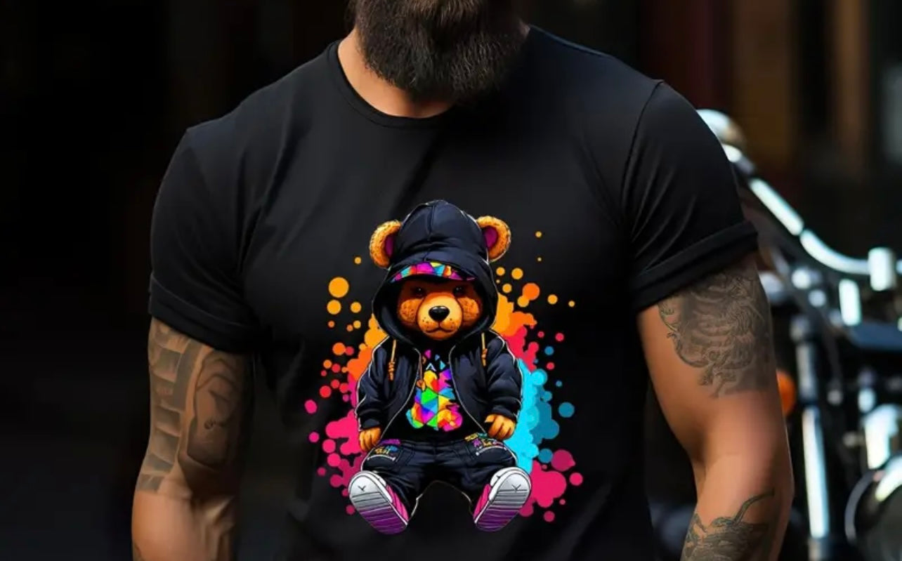 Gangster teddy bear
