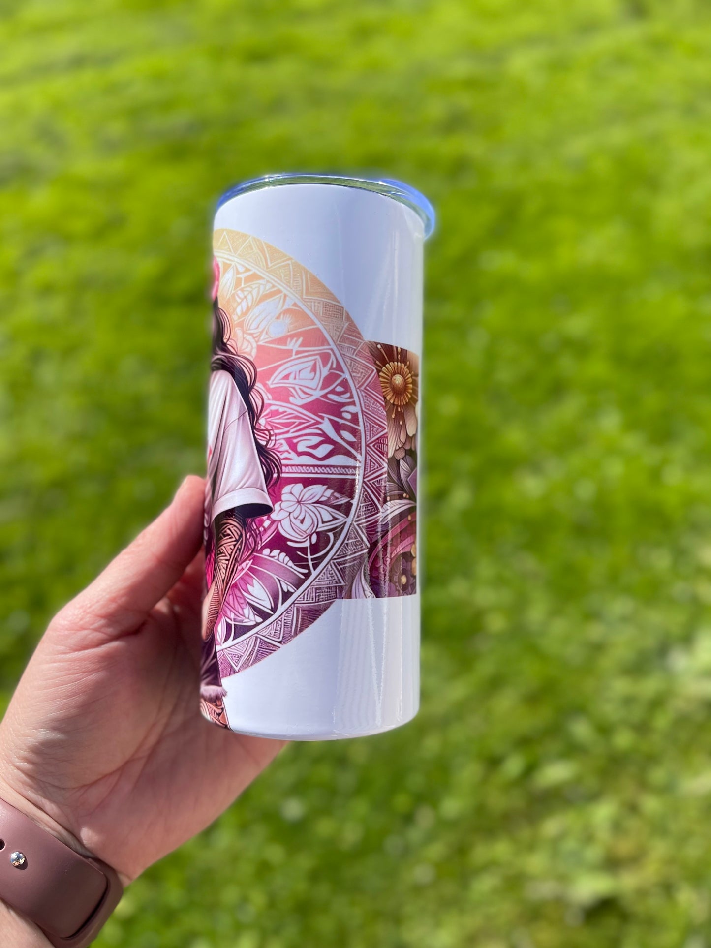 Maori girl Mandela 20oz Tumbler
