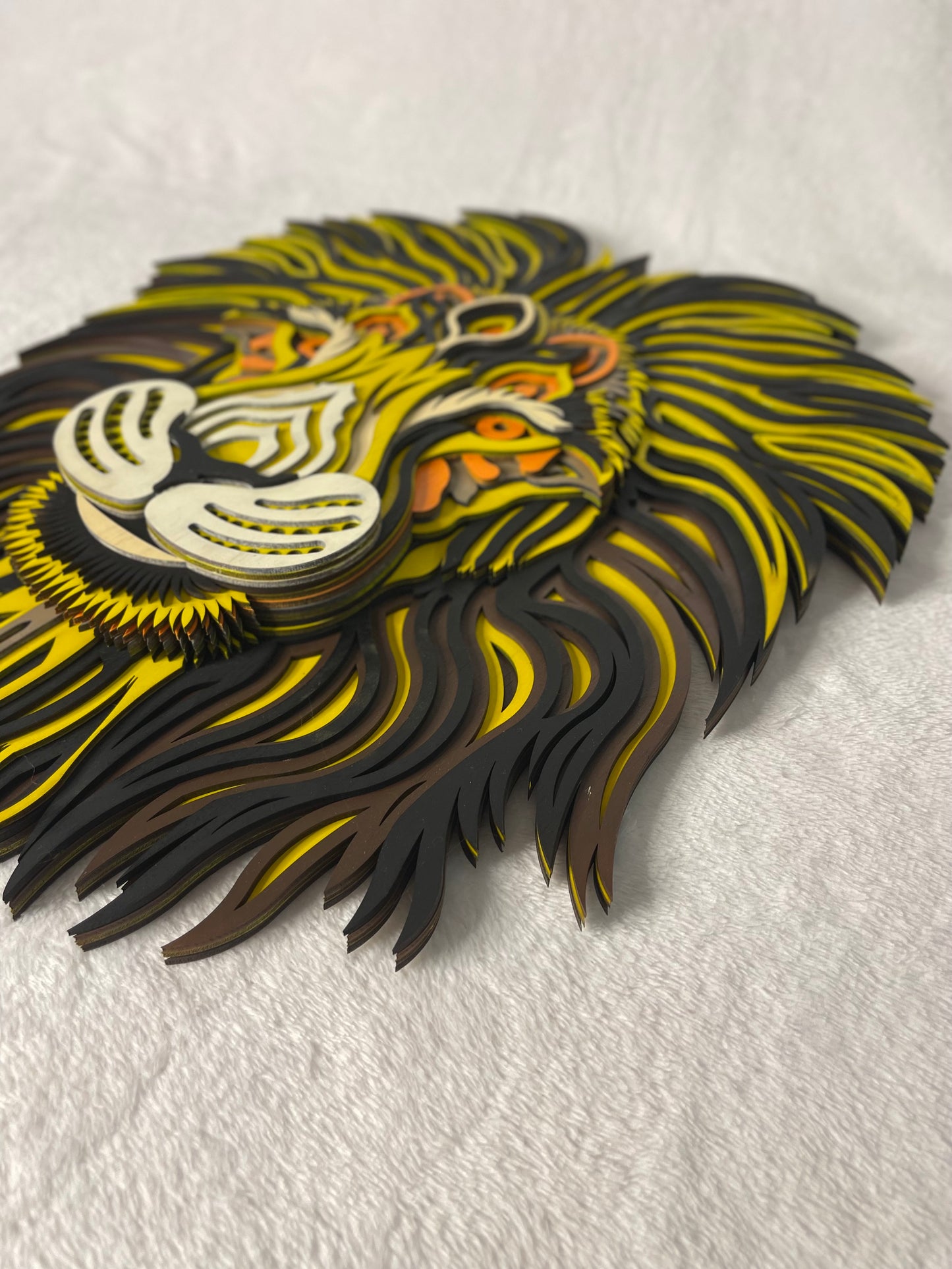 Lion wall decal