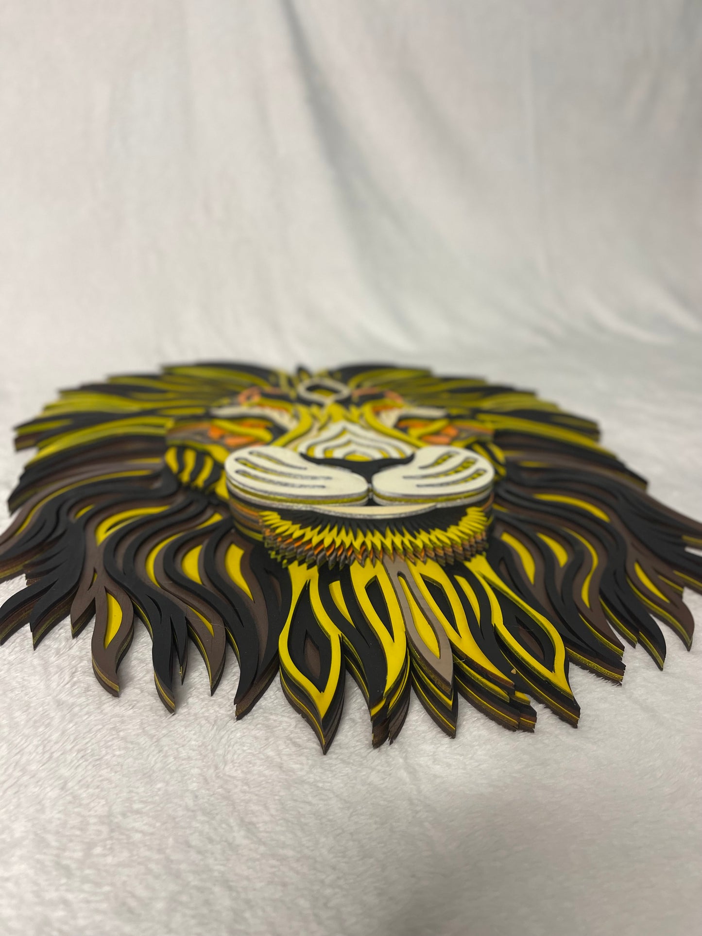 Lion wall decal