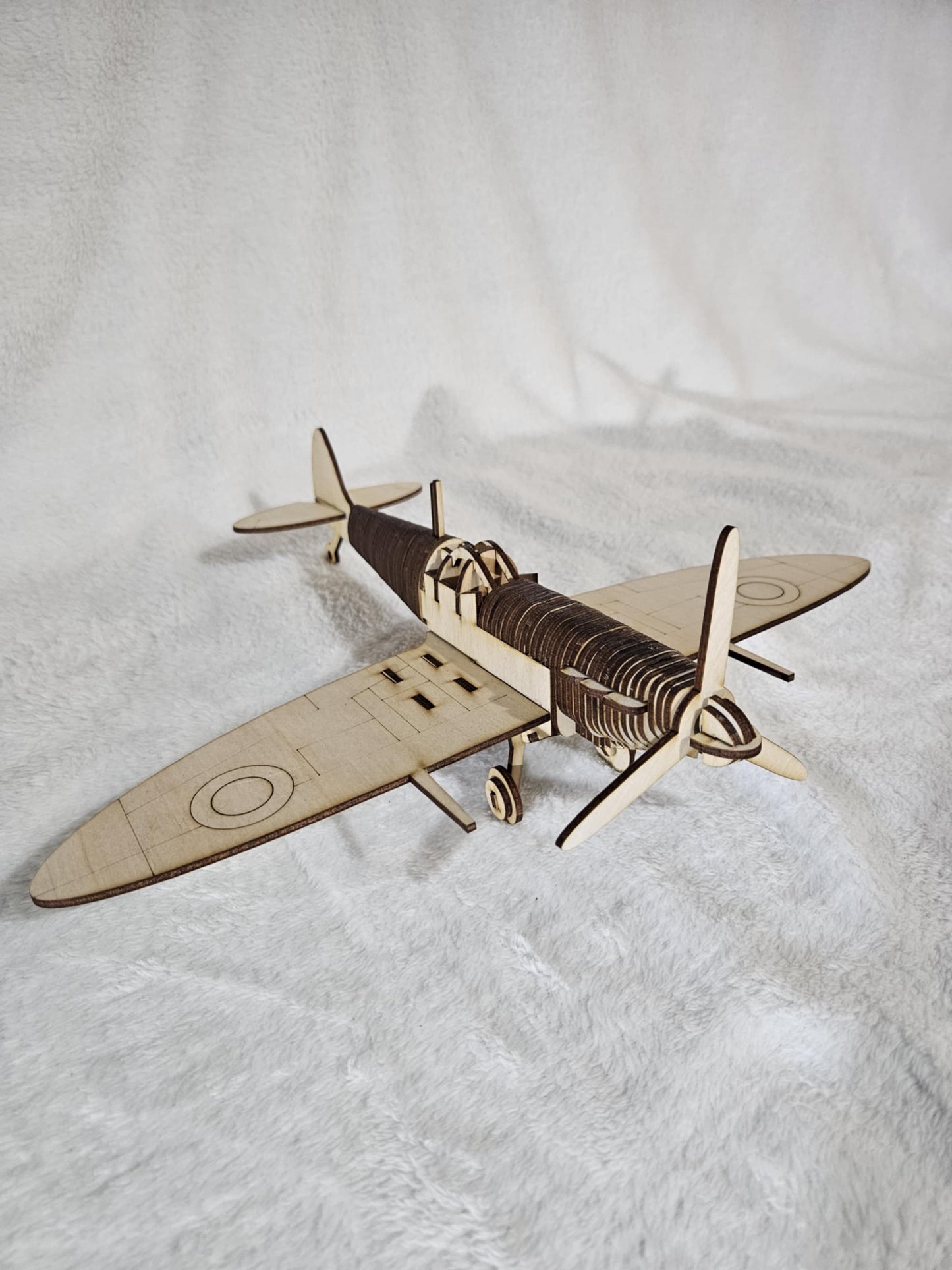Spitfire Wooden model