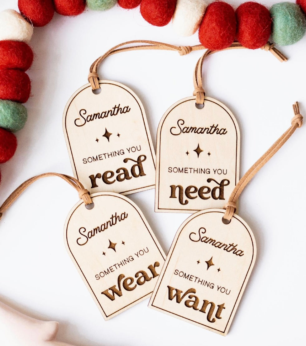 Mindful Santa Tags