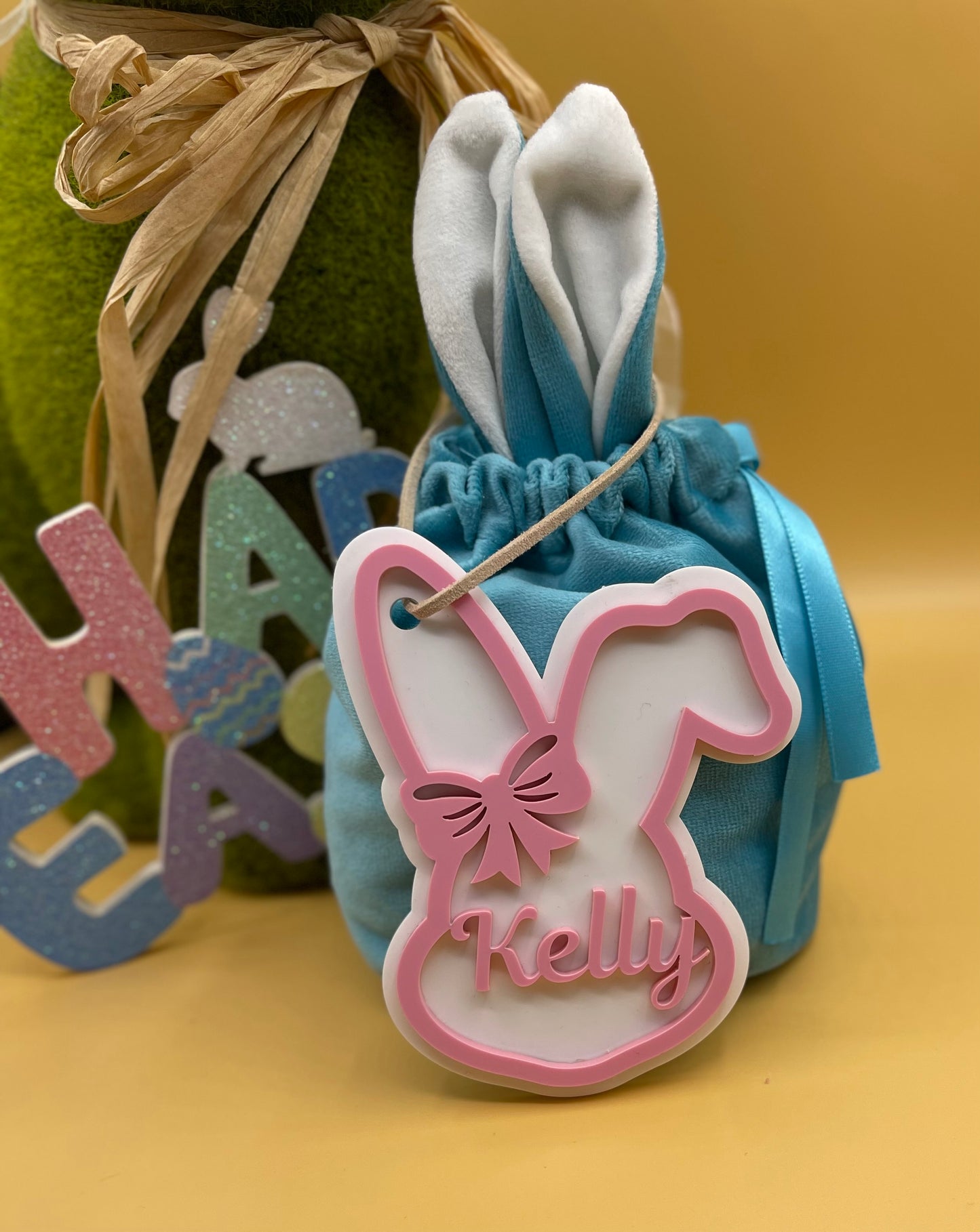 Acrylic Basket tag