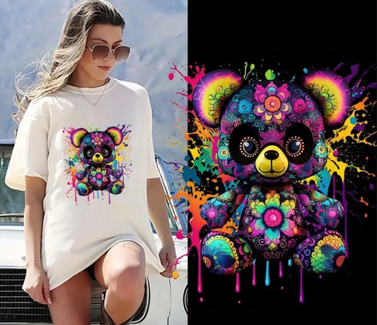 Neon bear #1