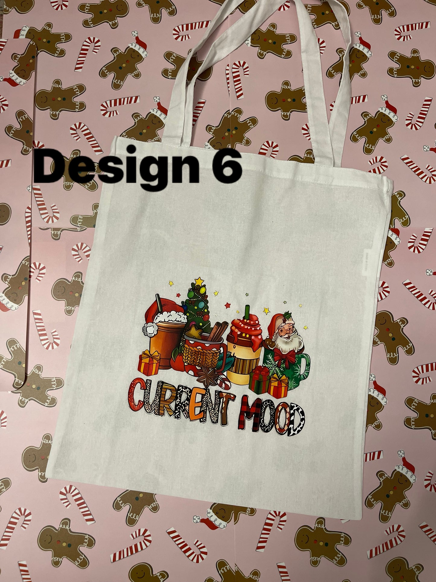 Christmas tote bags