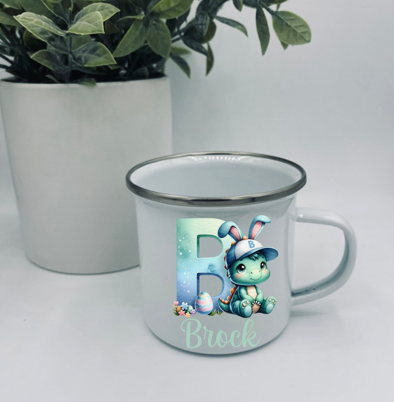 Easter enamel Cups