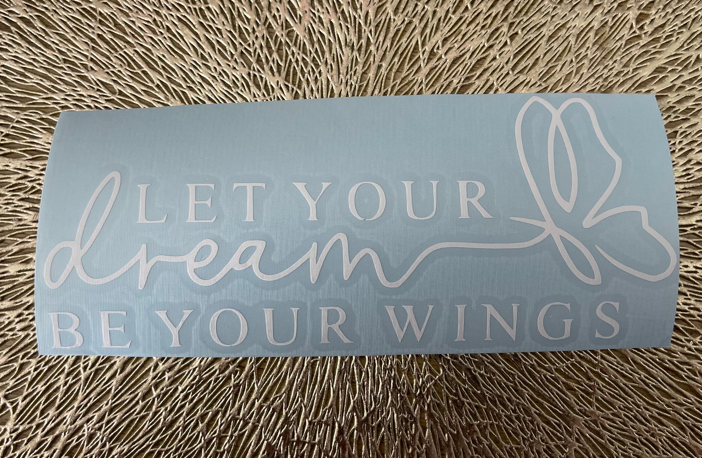 Dreams Mirror Decal