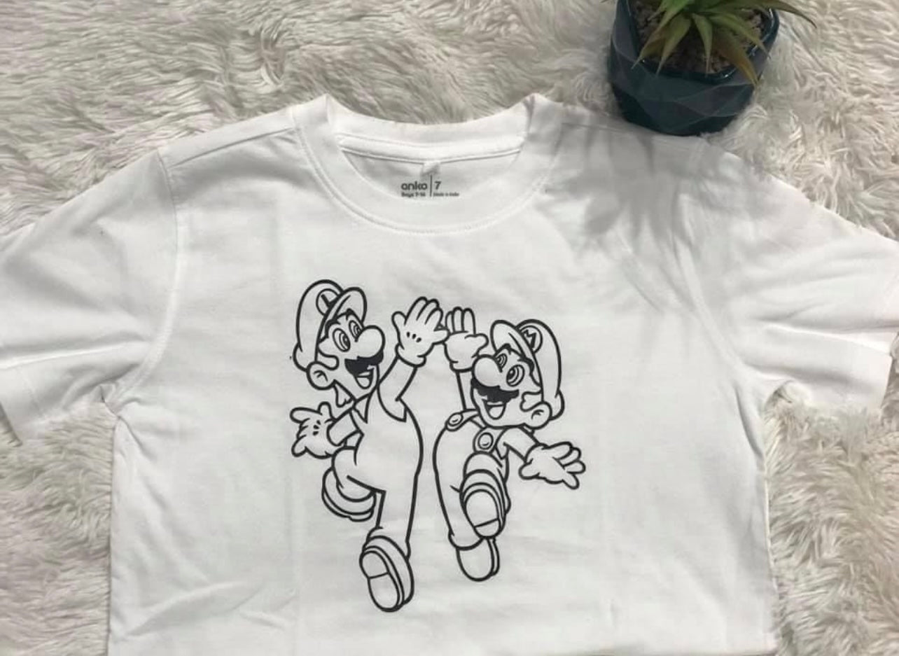 Colour your own tshirt