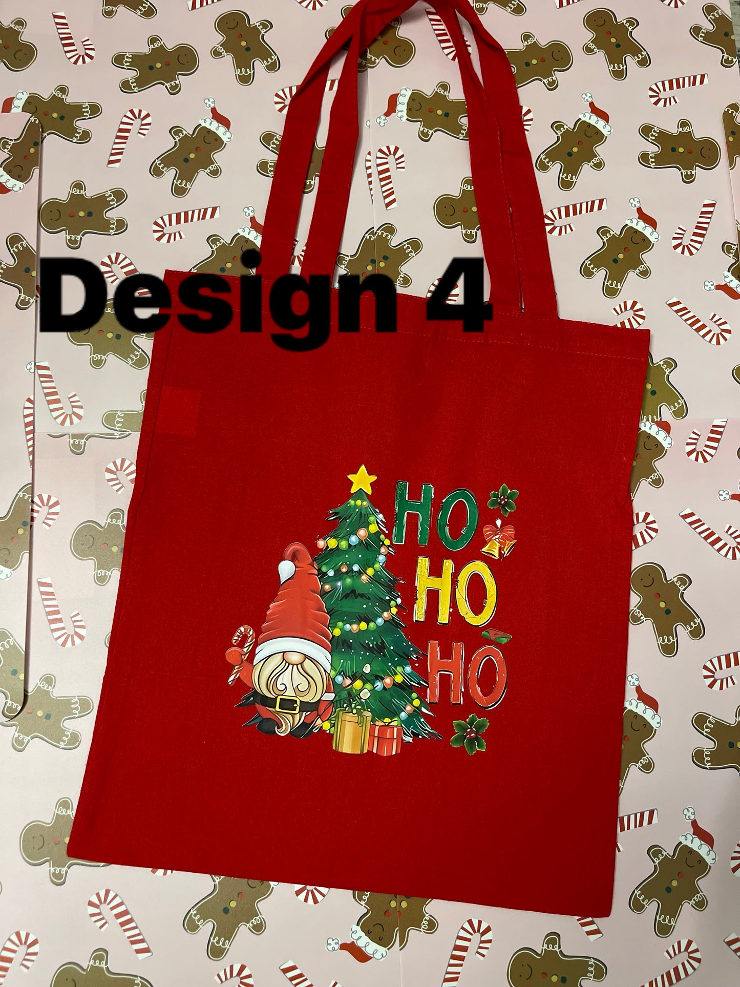 Christmas tote bags