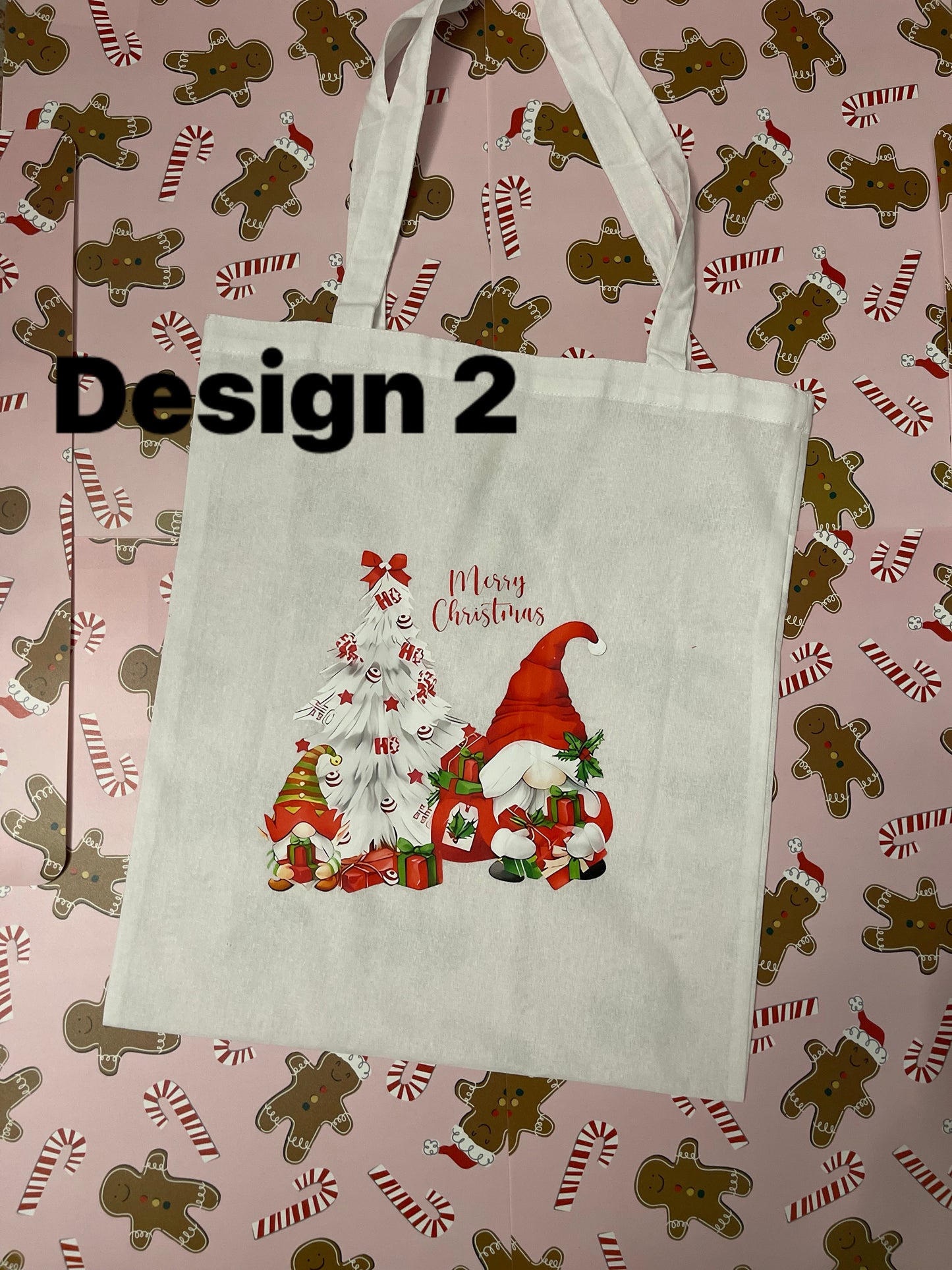 Christmas tote bags