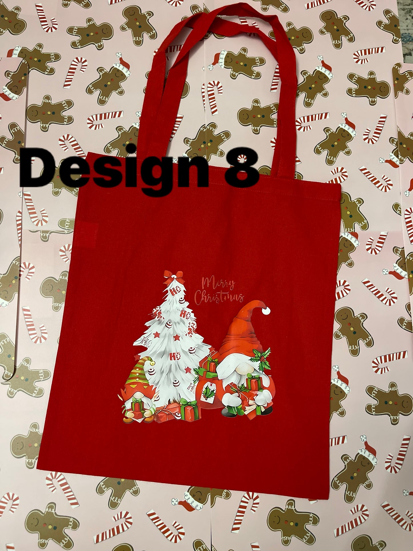 Christmas tote bags