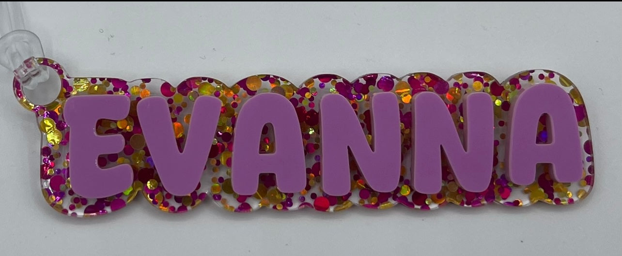 Name bag tags