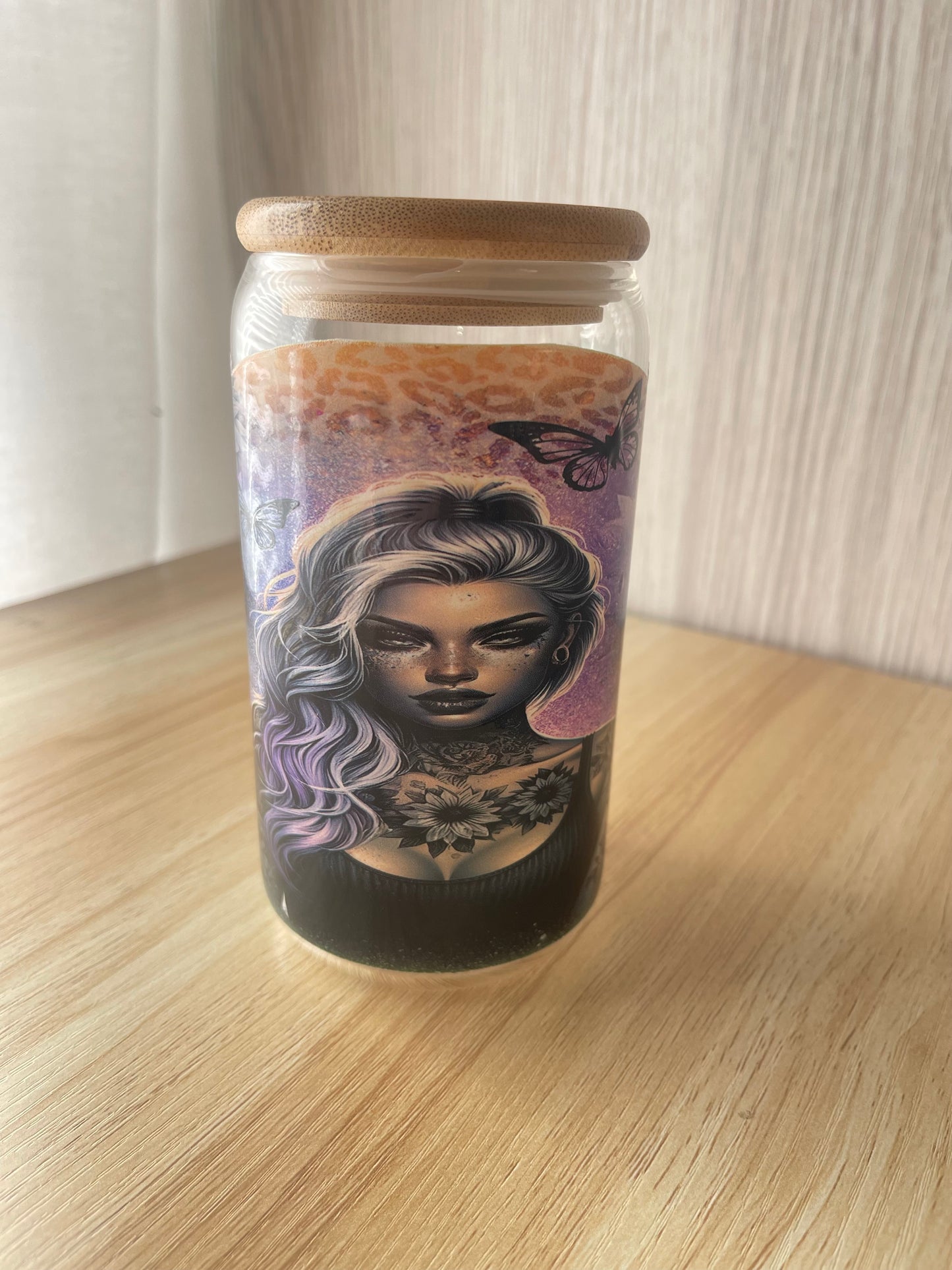 16oz Libby Glass cup