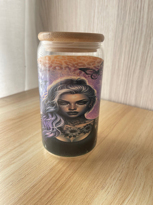 16oz Libby Glass cup