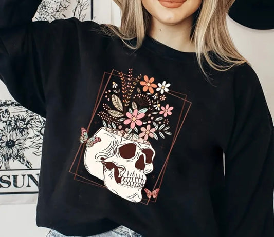 Skull Floral