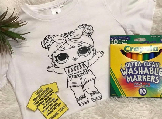 Colour your own tshirt