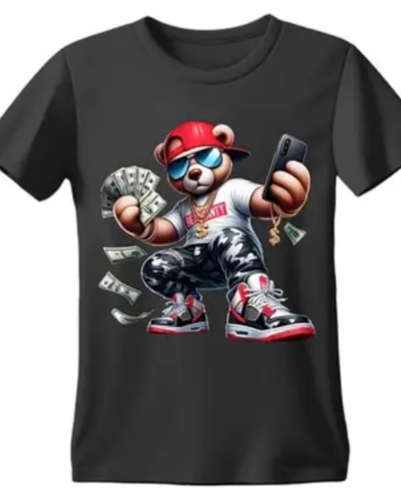 Gangster bear money