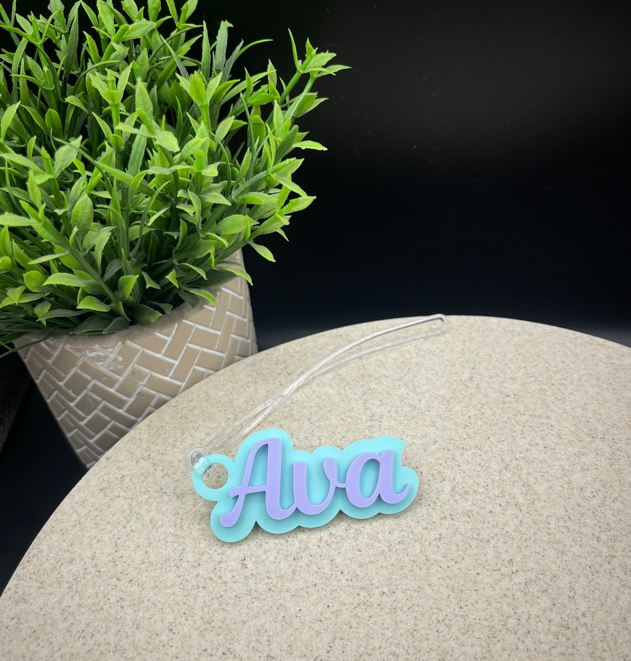 Name bag tags
