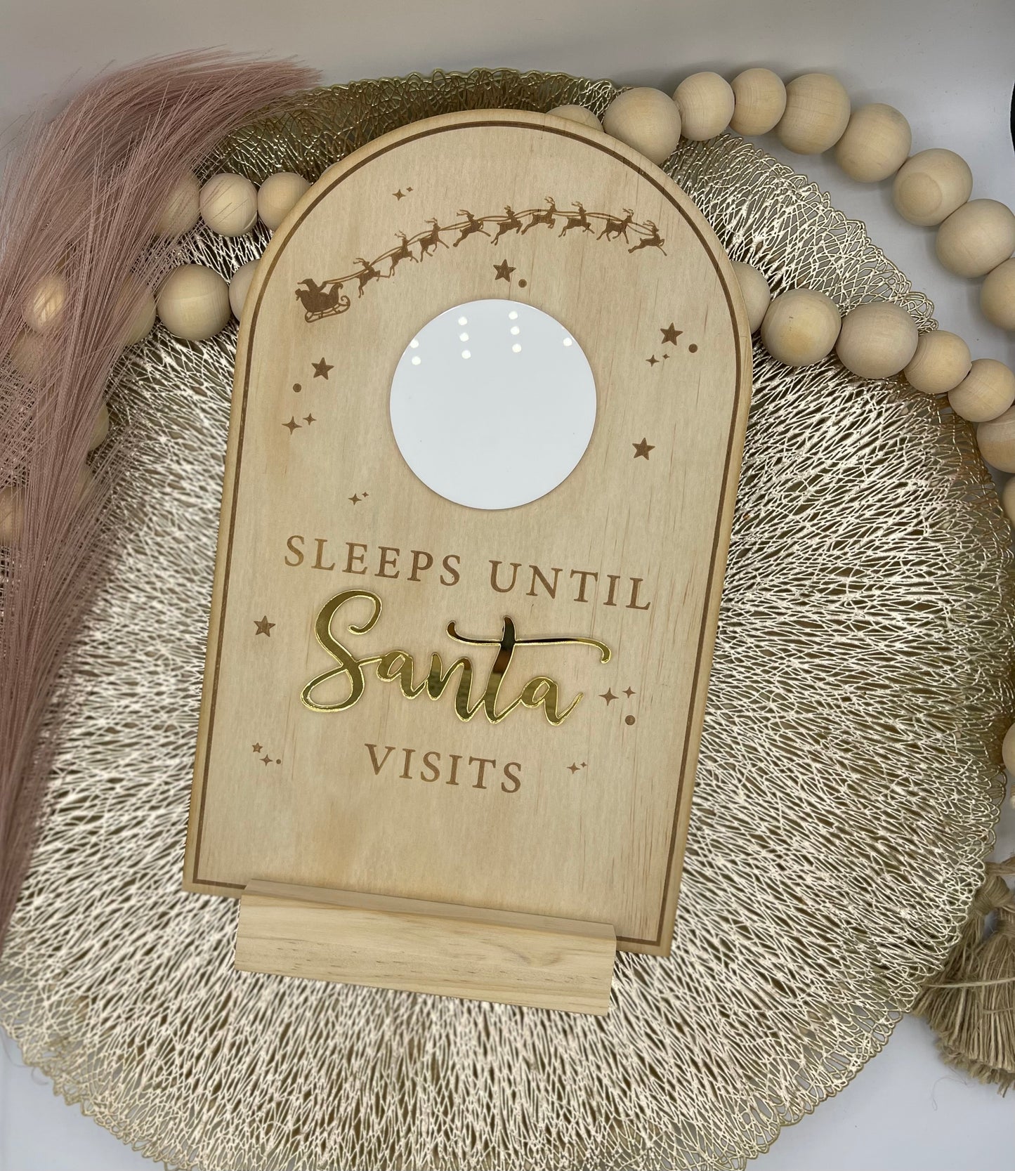 Sleeps till Santa visits