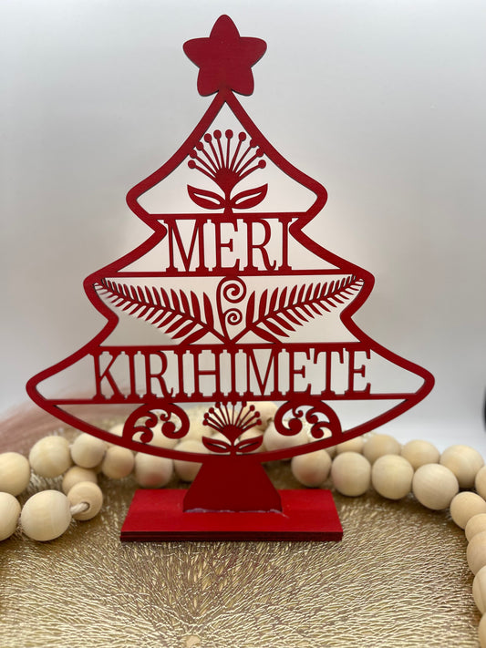 Red Meri Kirihimete decoration