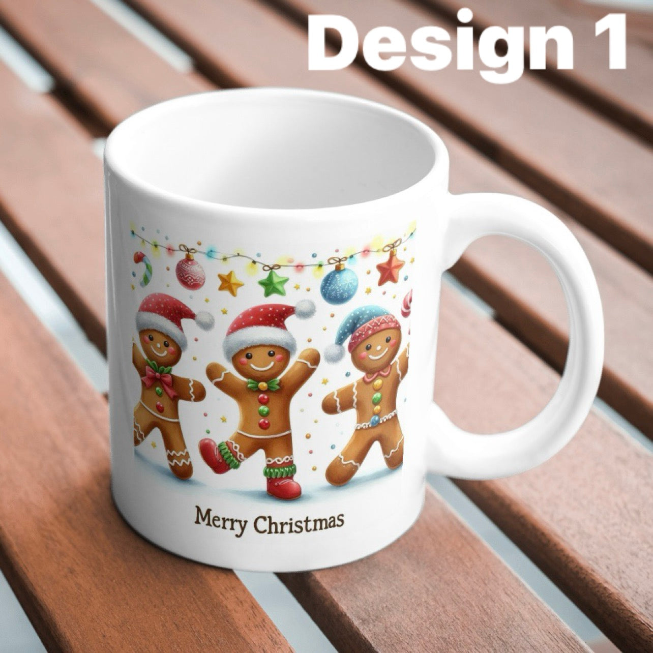 Christmas 11oz ceramic mugs