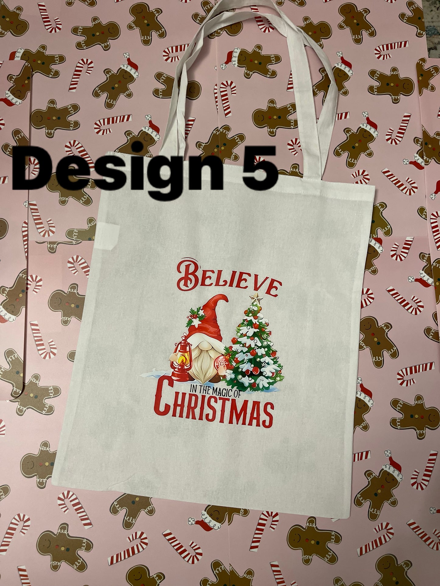 Christmas tote bags