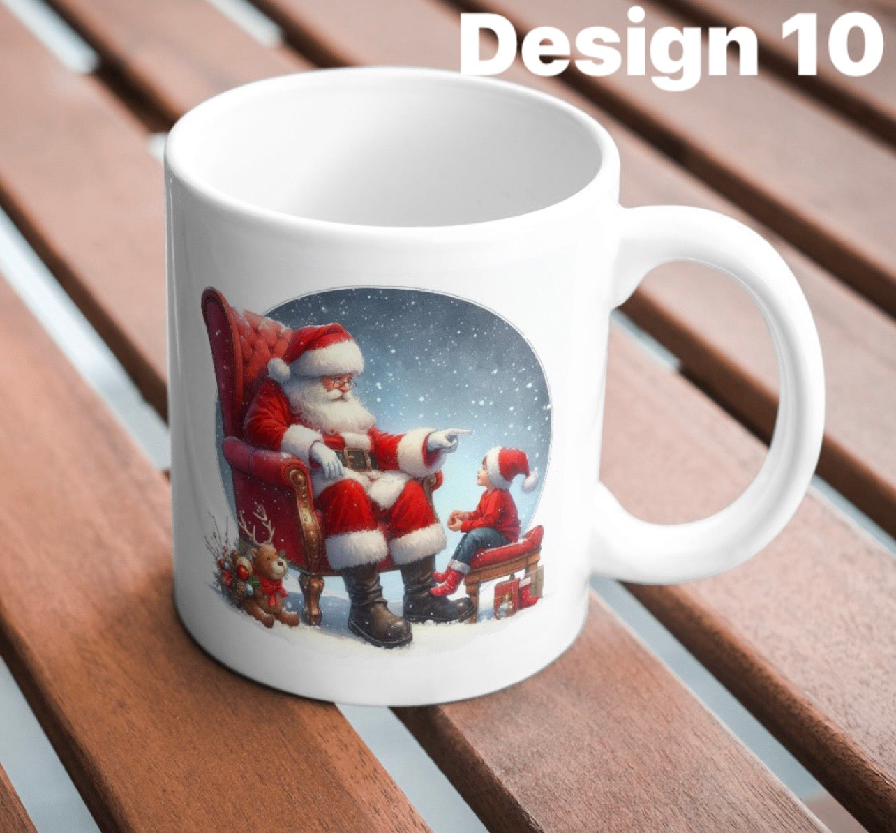 Christmas 11oz ceramic mugs