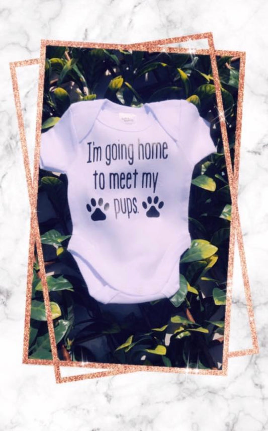 Meet my pups onsie