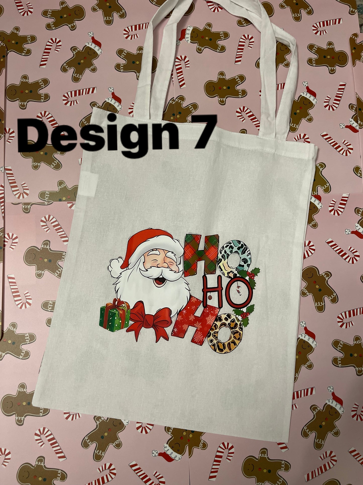 Christmas tote bags