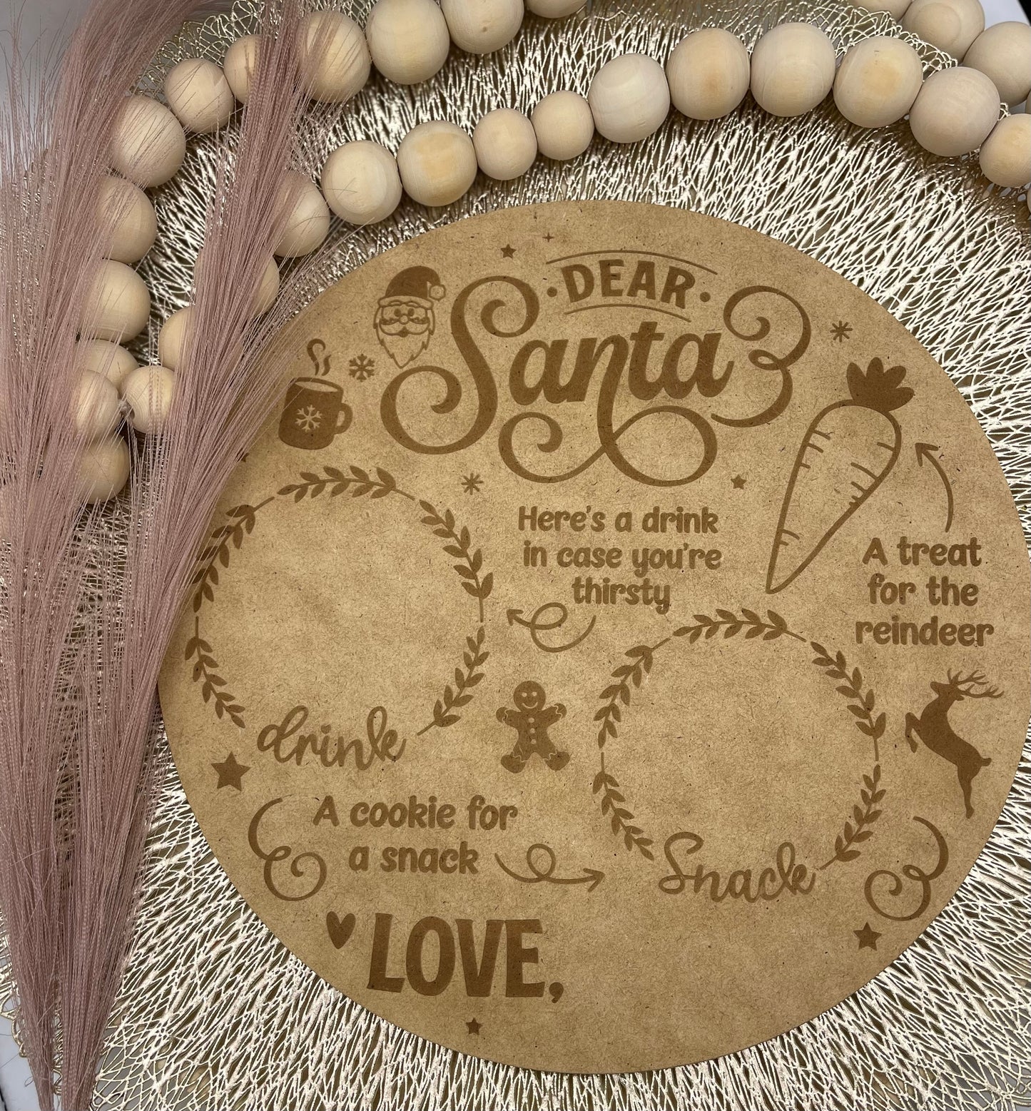 Santa treat board