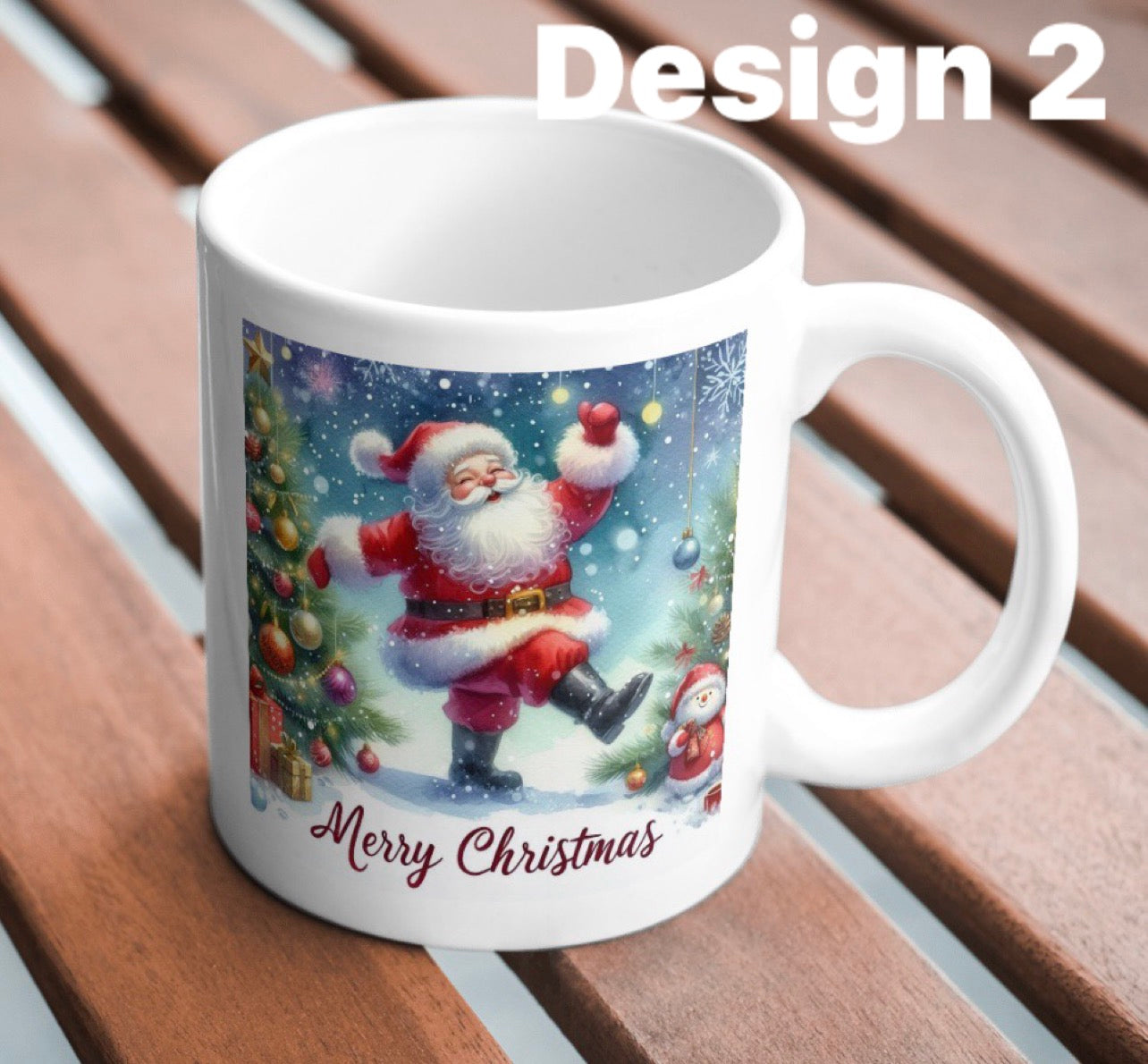 Christmas 11oz ceramic mugs