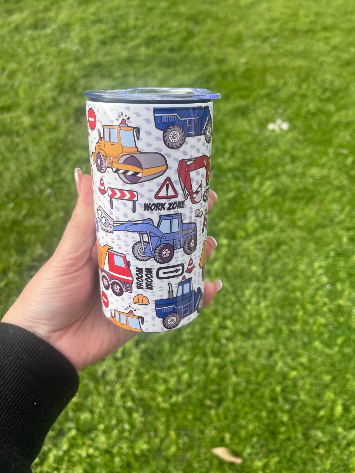 Construction tumbler