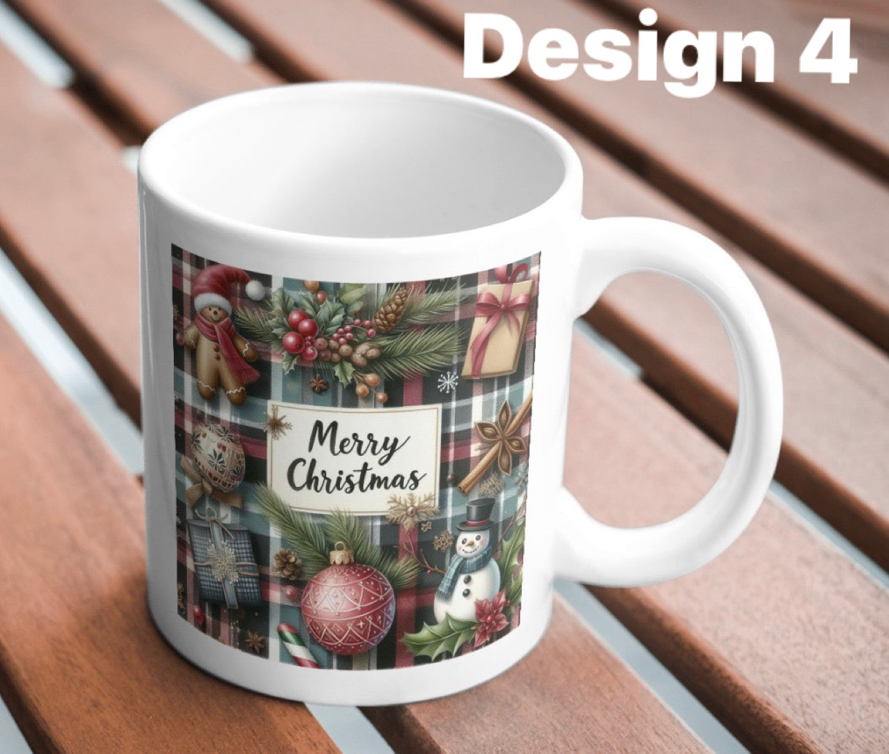 Christmas 11oz ceramic mugs