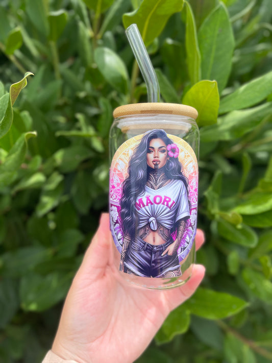 16oz Glass Tumbler