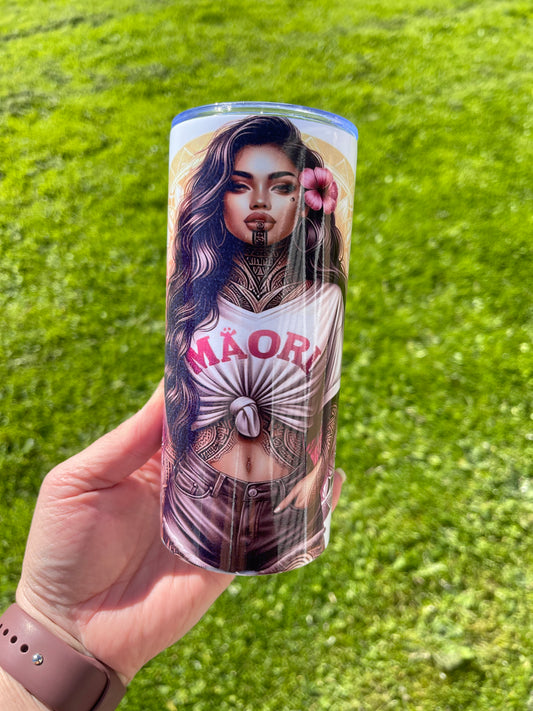 Maori girl Mandela 20oz Tumbler