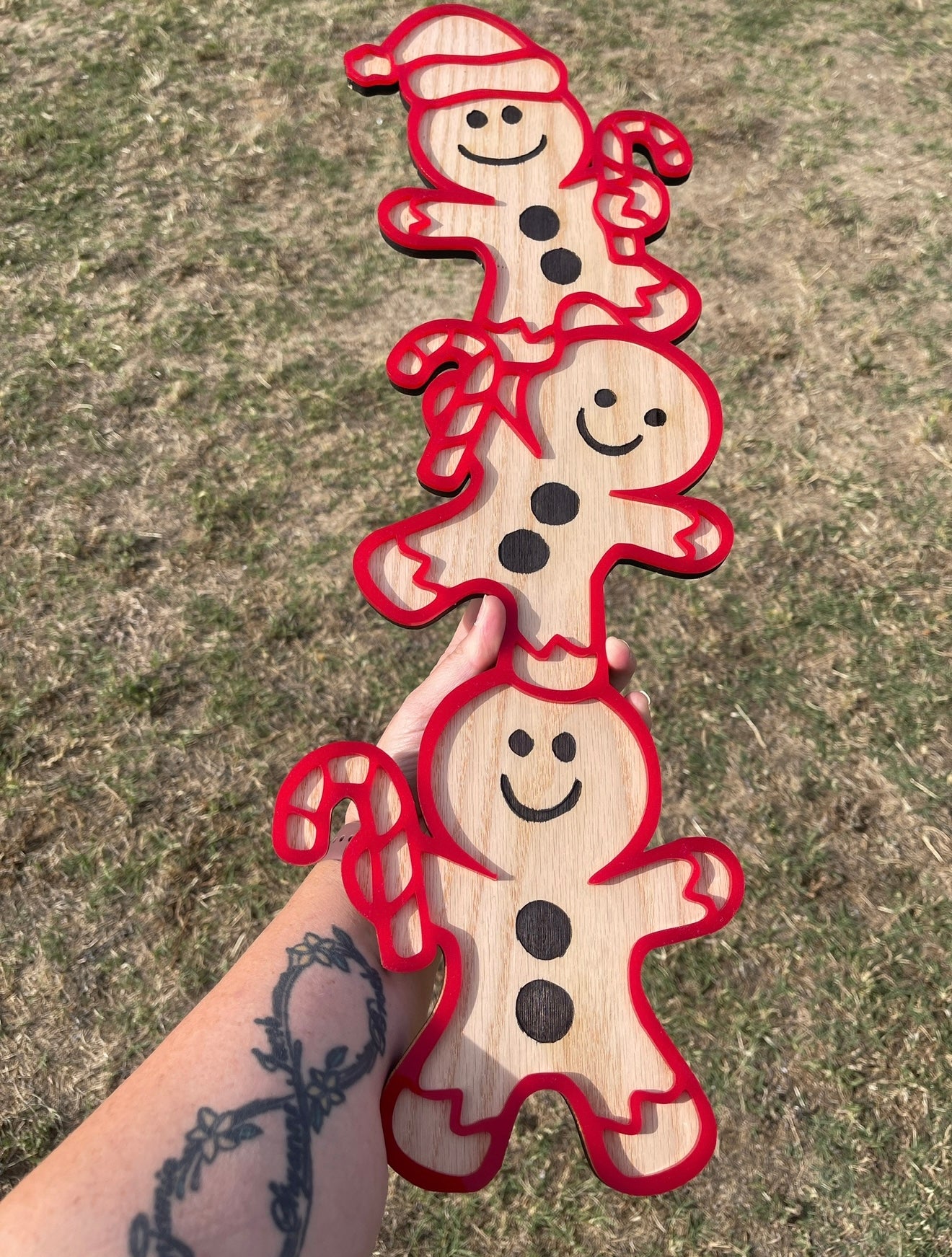 Gingerbread standing decor