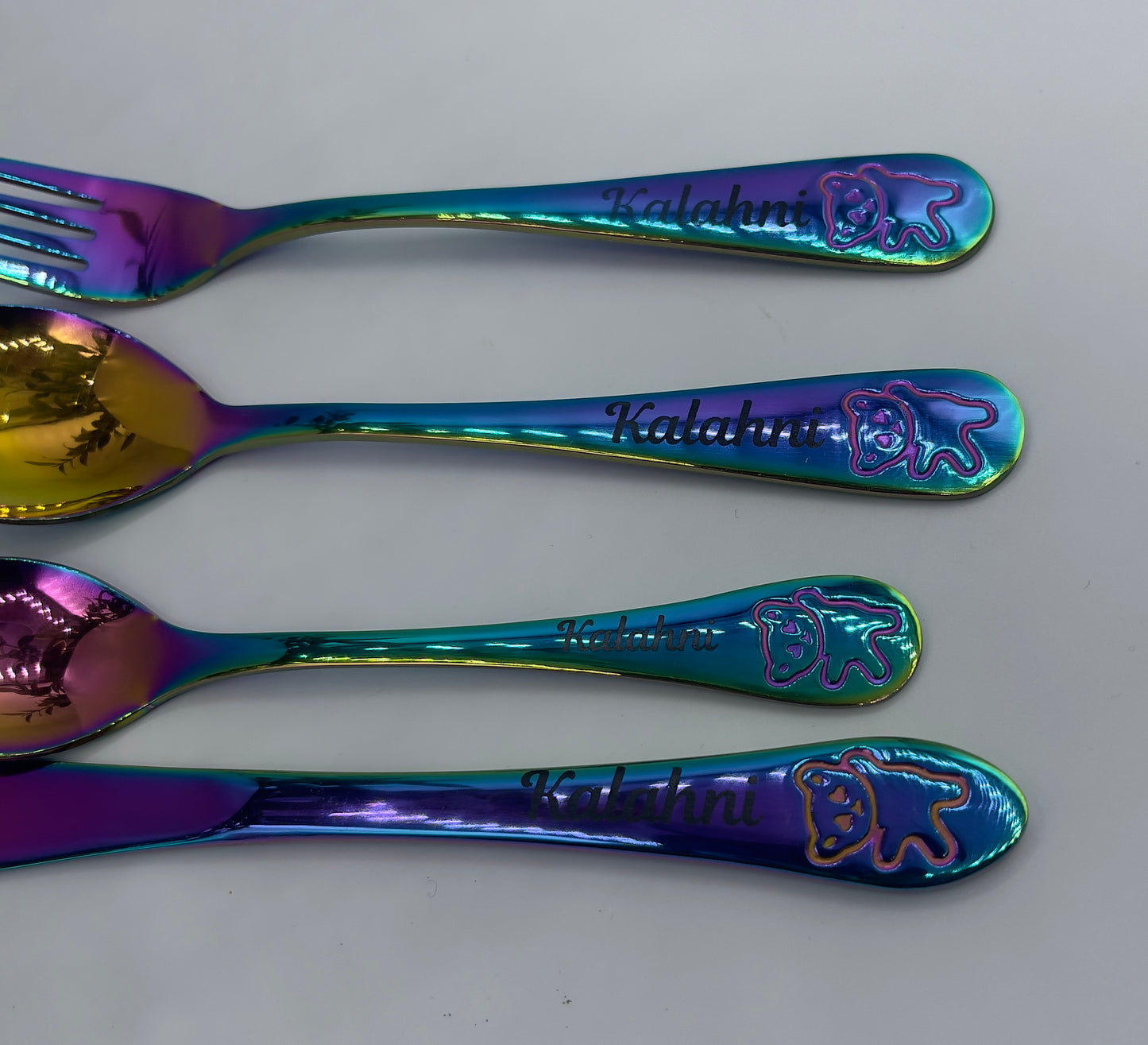 Rainbow Stainless Steel Cutlery Sets