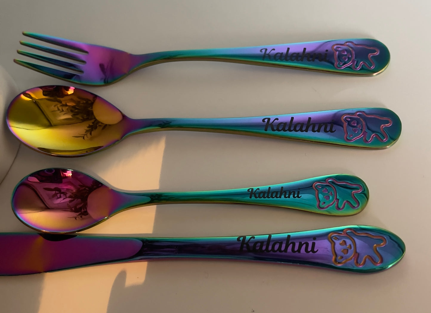 Rainbow Stainless Steel Cutlery Sets