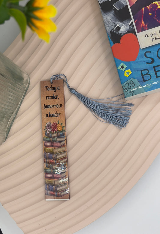Wooden Bookmark #15