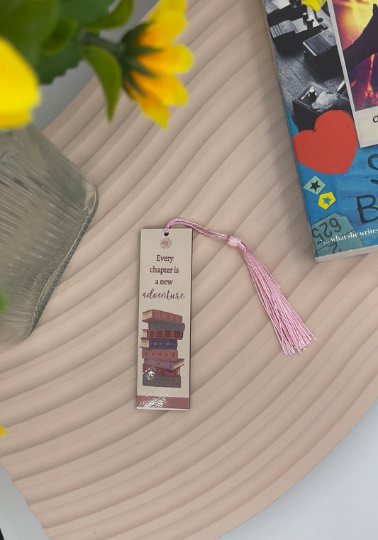 Wooden Bookmark #9