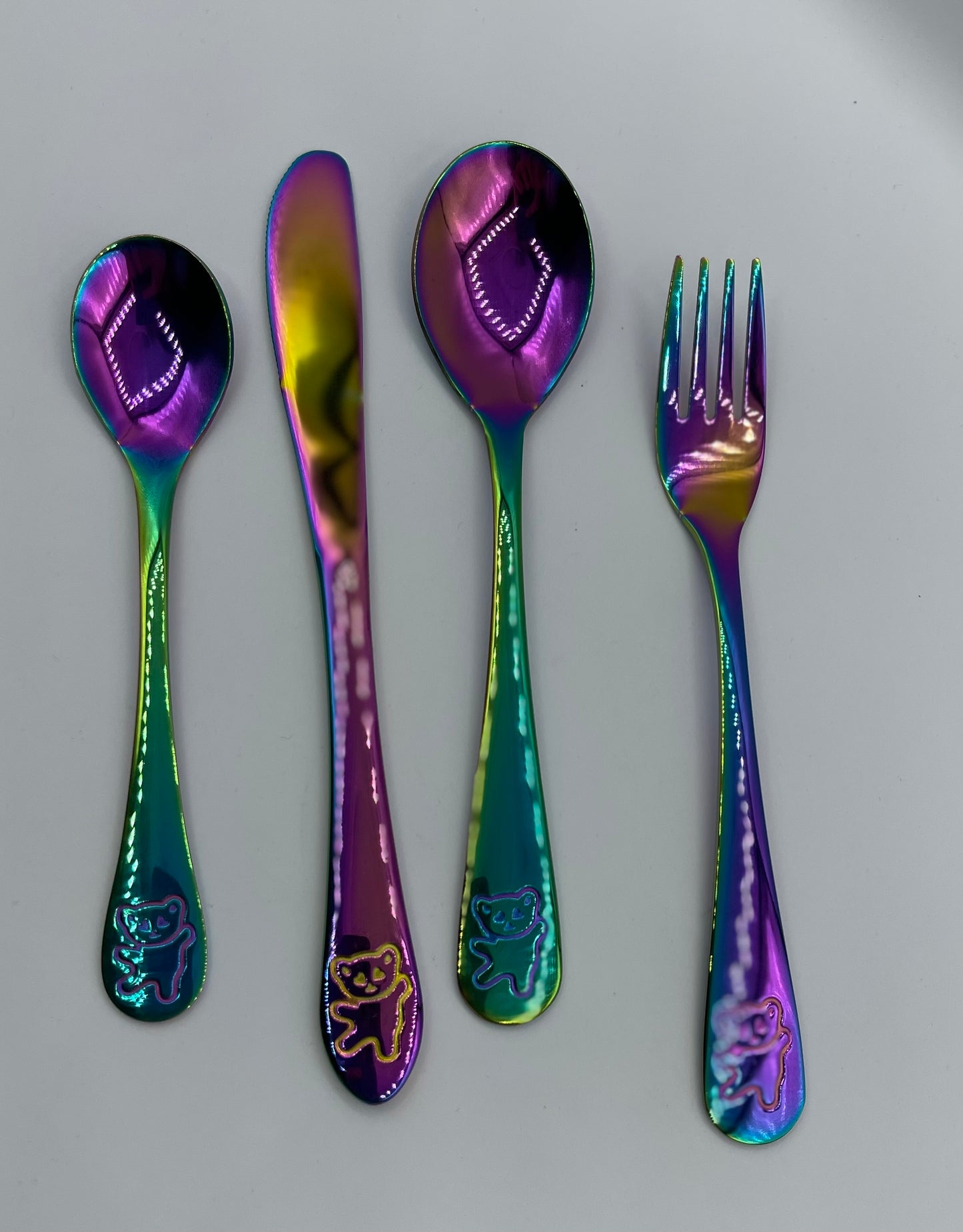 Rainbow Stainless Steel Cutlery Sets