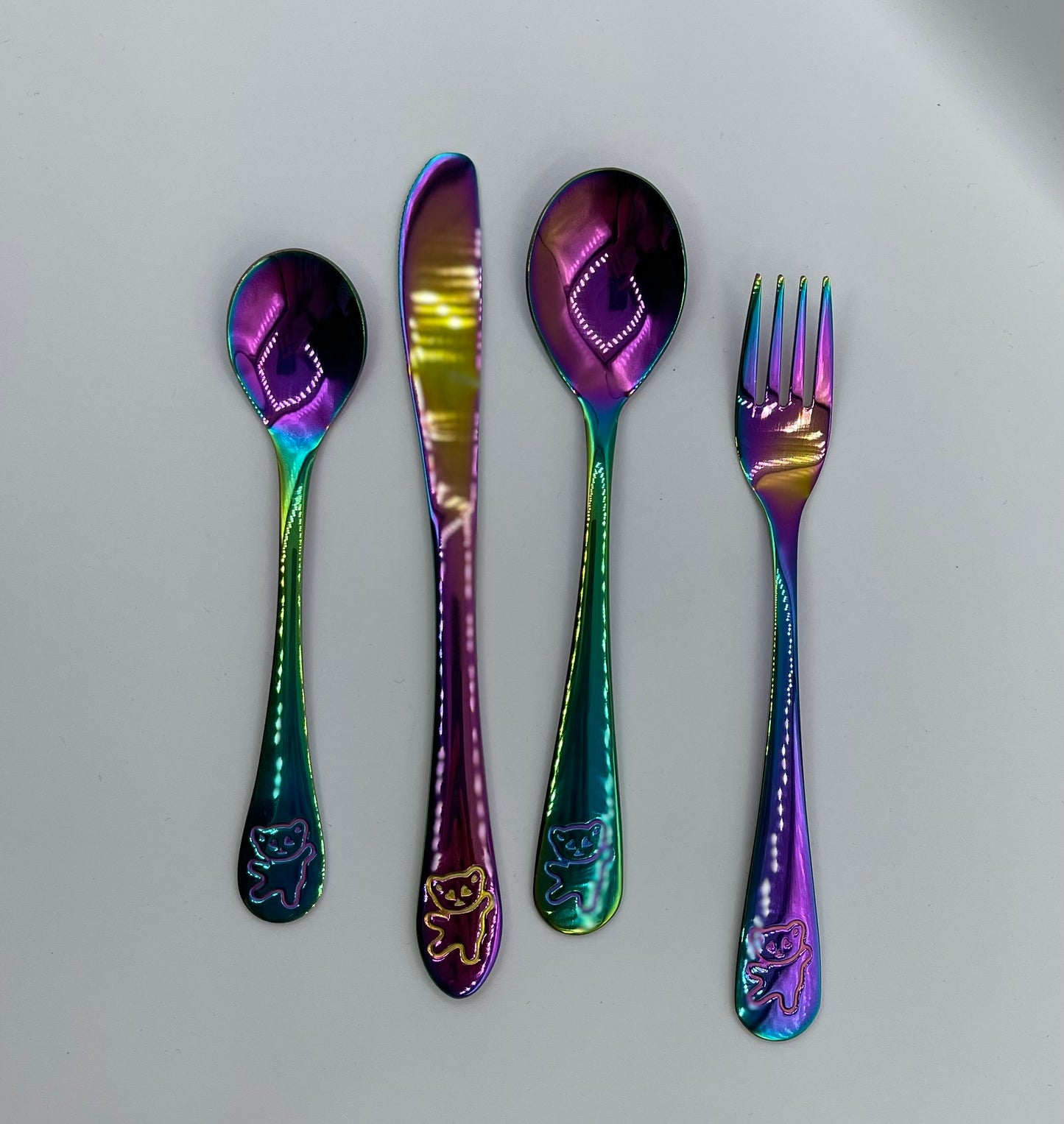 Rainbow Stainless Steel Cutlery Sets