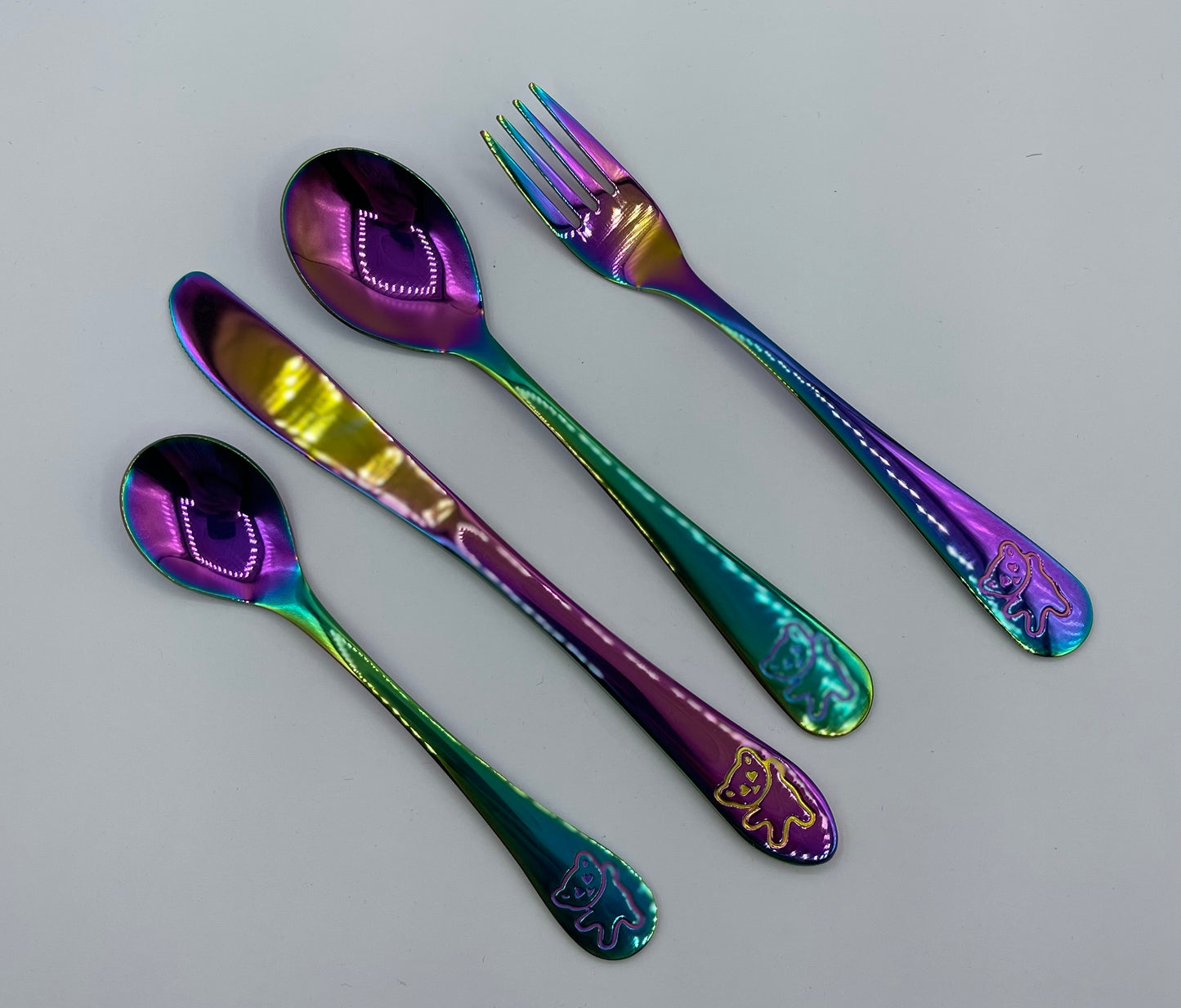 Rainbow Stainless Steel Cutlery Sets