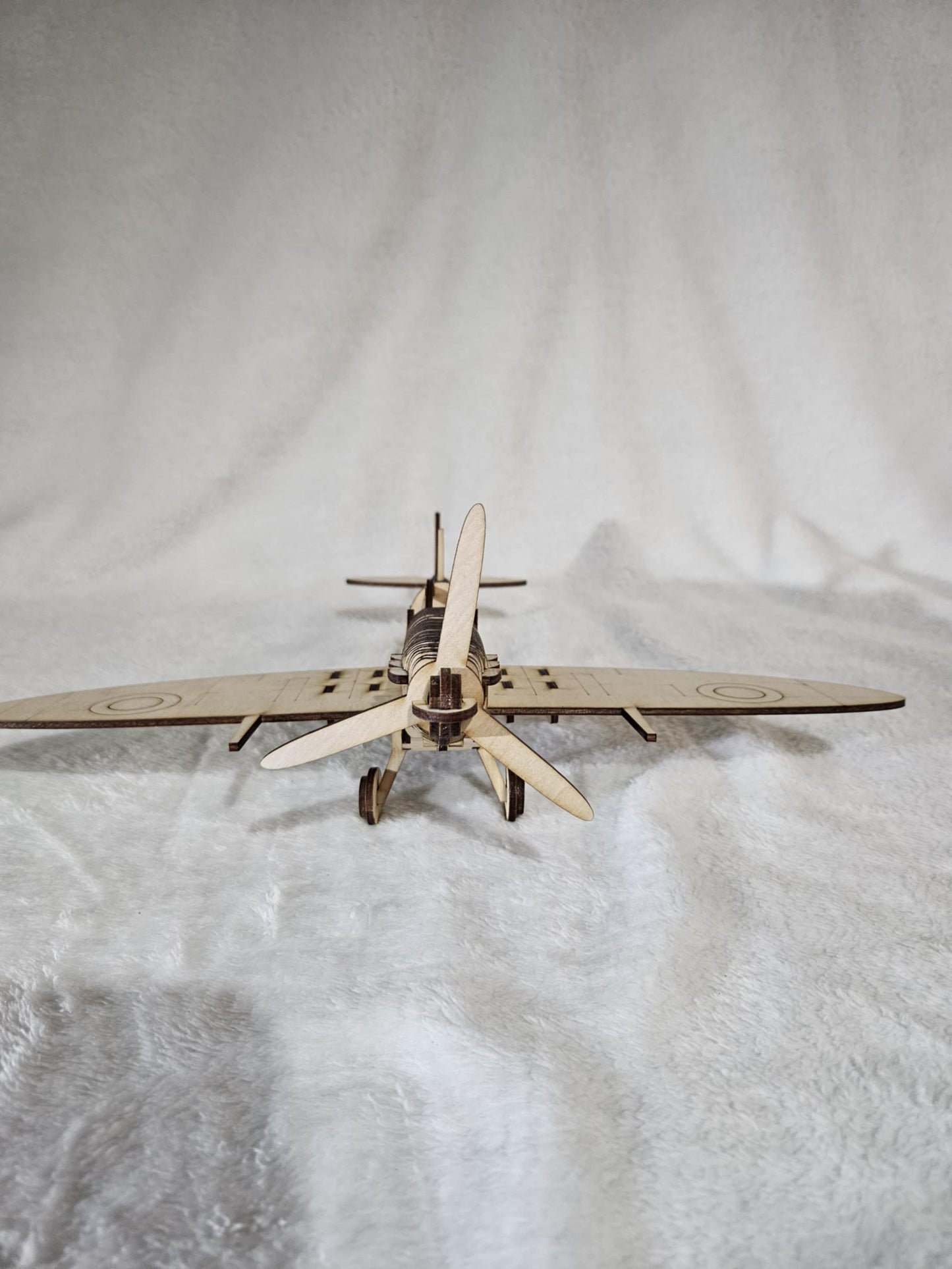 Spitfire Wooden model