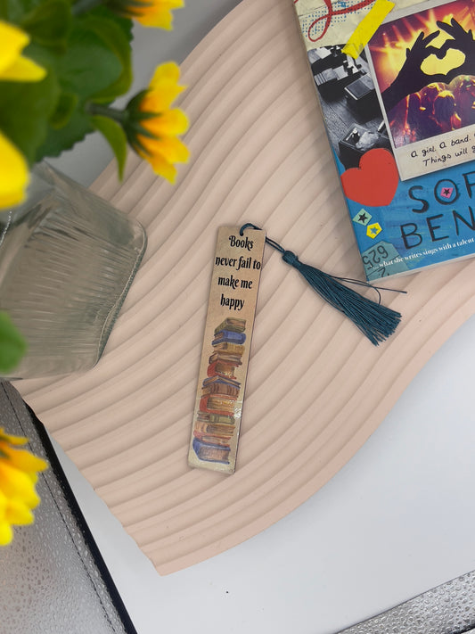 Wooden Bookmark #20
